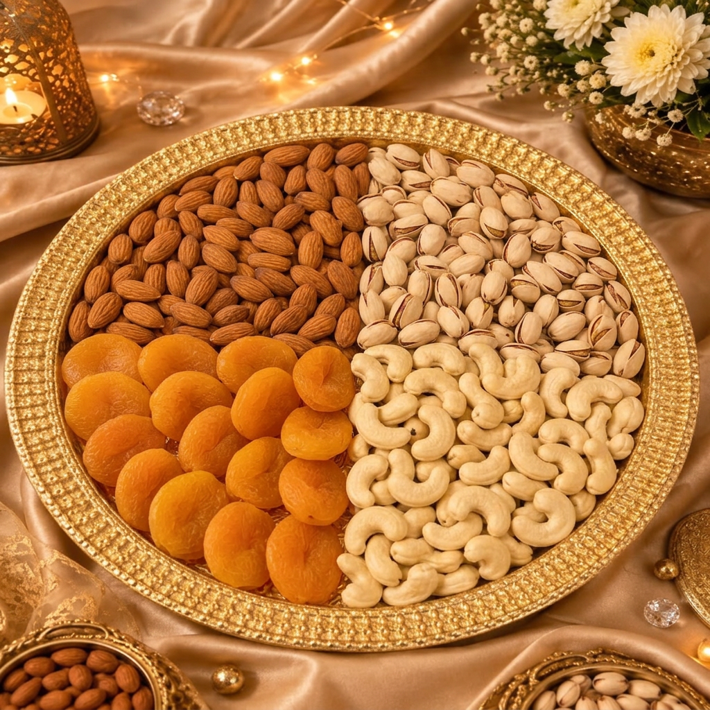 Handcrafted festive baskets illustrative image